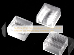 14.07×14.92mm Μέγεθος Μεγάλη ισχύς Μοναδικός φακός 30×90° Διαθέσιμο οικολογικό υλικό Εύκολη εγκατάσταση φακούς