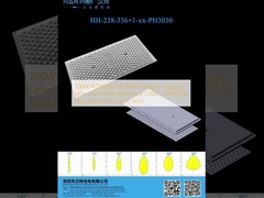 200W/400W/600W/800W Στάδιο φωτισμού φακούς με αντοχή στο νερό 336pcs 3030LEDs υψηλής ισχύος αντι λάμψη φακούς