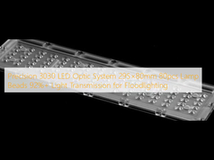 Λευκό σύστημα 3030 LED 295×80mm 80pcs Λαμπτήρες 92%+ Διαβίβαση φωτός για φωτισμό