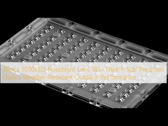 80pcs 3030LED προβολέας Ακοής 185×116mm Μέγεθος Οπτική ακρίβειας Ανθεκτική στις καιρικές συνθήκες Εξωτερική απόδοση