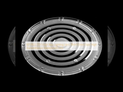 60°/90°/120° High Bay Lighting Lens 184×9.5mm Μέγεθος Υψηλή διαπερατότητα Ανερόφθαλμος φακός