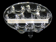 93%+ Διαπερατότητα ΠΜΜΑ Ανθεκτικό υλικό φ34.8mm Ακριβής διάμετρος φακούς για φακό